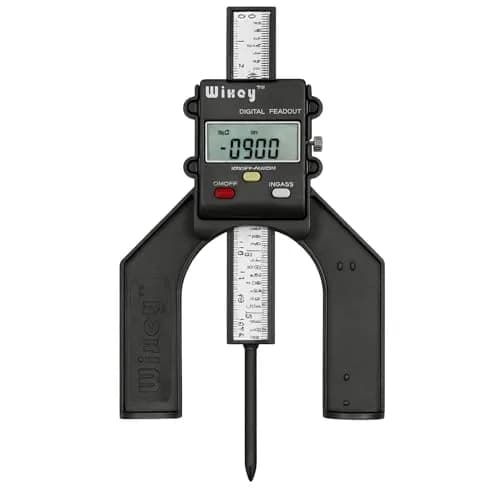 Wixey WR25 Mini Digital Height Gauge 83mm (3.2") | Precise Router Table & Table Saw Measuring Tool thumbnail 4