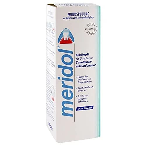 Meridol Gum Protection Mouthwash - Without Alcohol | Promotes Gum Regeneration & Cavity Protection thumbnail 1