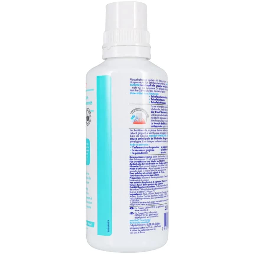 Meridol Gum Protection Mouthwash - Without Alcohol | Promotes Gum Regeneration & Cavity Protection thumbnail 8