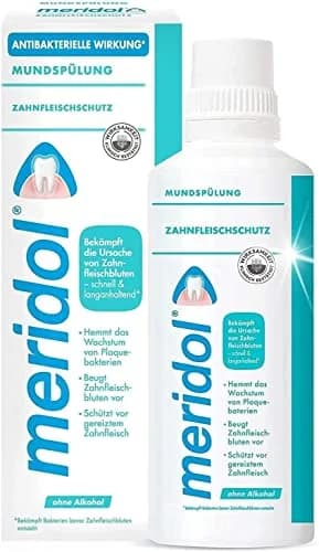 Meridol Gum Protection Mouthwash - Without Alcohol | Promotes Gum Regeneration & Cavity Protection thumbnail 2