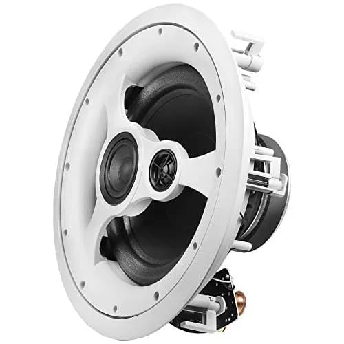 OSD Audio 10” in-Ceiling Speaker – 150W Stereo System, Pivoting Tweeter, ICE1080HD | High Power Home Theater Speaker thumbnail 4