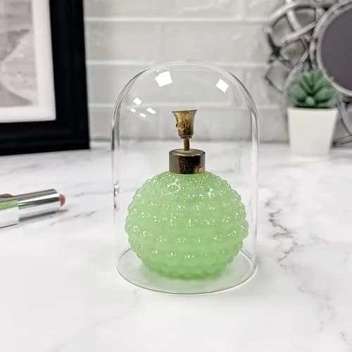 Plymor 3" x 4" Glass Display Dome Cloche (no Base) | Handcrafted Clear Glass Enclosure (70-120 chars) thumbnail 3