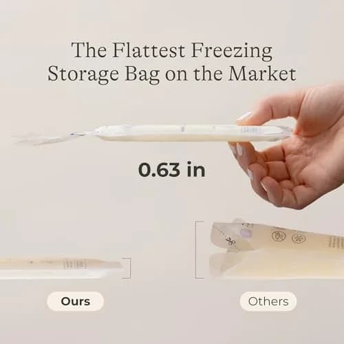 Lansinoh Breastmilk Storage Bags 6 Ounce (177ml) 100 Count | BPA/BPS Free, Double Zipper Leak-Proof thumbnail 4