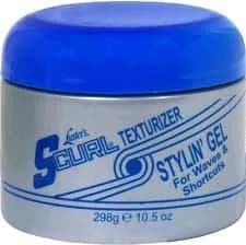 S-CURL Texturizer Stylin' Gel for Waves & Shortcuts, 10.5 oz | Style Control for Textured Hair