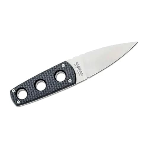 Cold Steel Secret Edge Neck Knife 6.5" Overall | Japanese AUS8A Steel, Griv-Ex Handle, Secure-Ex Sheath thumbnail 3