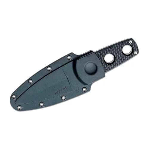 Cold Steel Secret Edge Neck Knife 6.5" Overall | Japanese AUS8A Steel, Griv-Ex Handle, Secure-Ex Sheath thumbnail 4