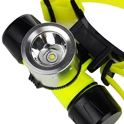 BESTSUN Diving Headlamp 1800 Lumens Waterproof IPX-8 | High Lumen Underwater Scuba Torch thumbnail 6