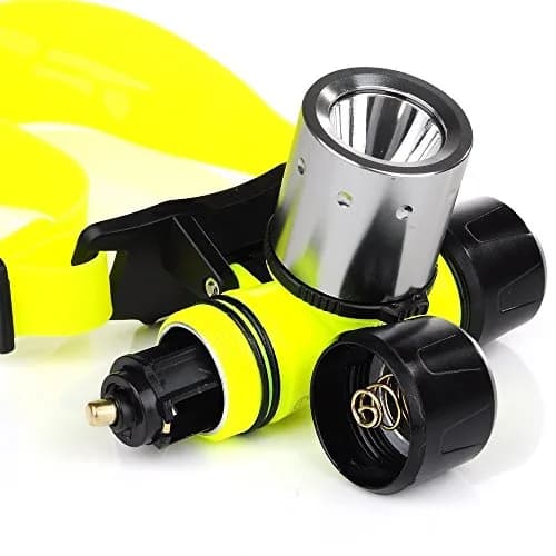BESTSUN Diving Headlamp 1800 Lumens Waterproof IPX-8 | High Lumen Underwater Scuba Torch thumbnail 7