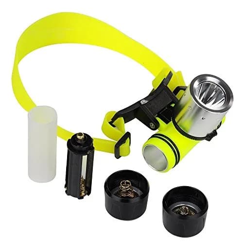 BESTSUN Diving Headlamp 1800 Lumens Waterproof IPX-8 | High Lumen Underwater Scuba Torch thumbnail 3