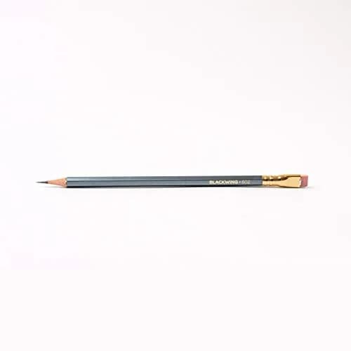 Blackwing 602 Pencils Firm Japanese Graphite Gunmetal Gray 0.8cm (0.3in) | Iconic Heritage Writing Instrument thumbnail 6