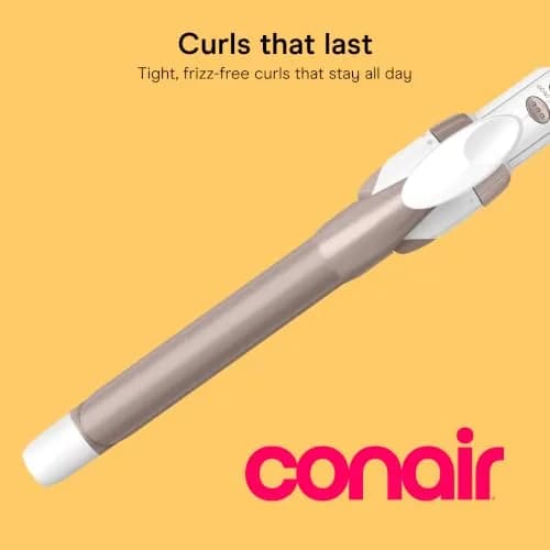 Conair Double Ceramic Curling Iron 1.9 cm (0.75-in) | 30 Heat Settings & Dual Voltage thumbnail 2
