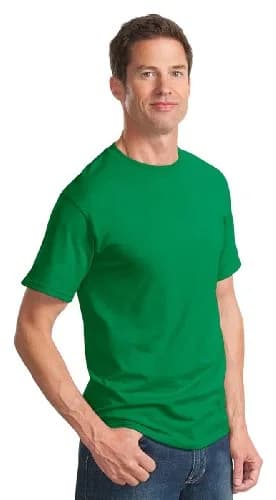 Jerzees Dri-Power Mens Active T-Shirt Small Safety Orange | Support for Active Wear in Indian Climate thumbnail 4