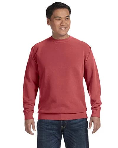 Comfort Colors Ring Spun Crewneck Sweatshirt 10 oz (283 g) | Garment-Dyed Heavyweight Cotton Blend thumbnail 1