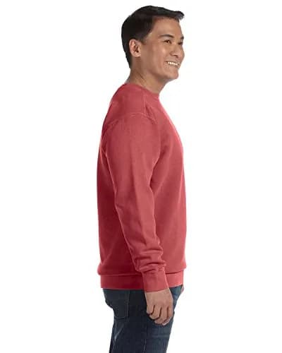 Comfort Colors Ring Spun Crewneck Sweatshirt 10 oz (283 g) | Garment-Dyed Heavyweight Cotton Blend thumbnail 4