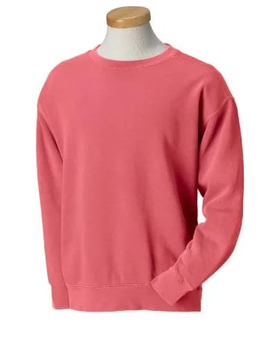 Comfort Colors Ring Spun Crewneck Sweatshirt 10 oz (283 g) | Garment-Dyed Heavyweight Cotton Blend thumbnail 3