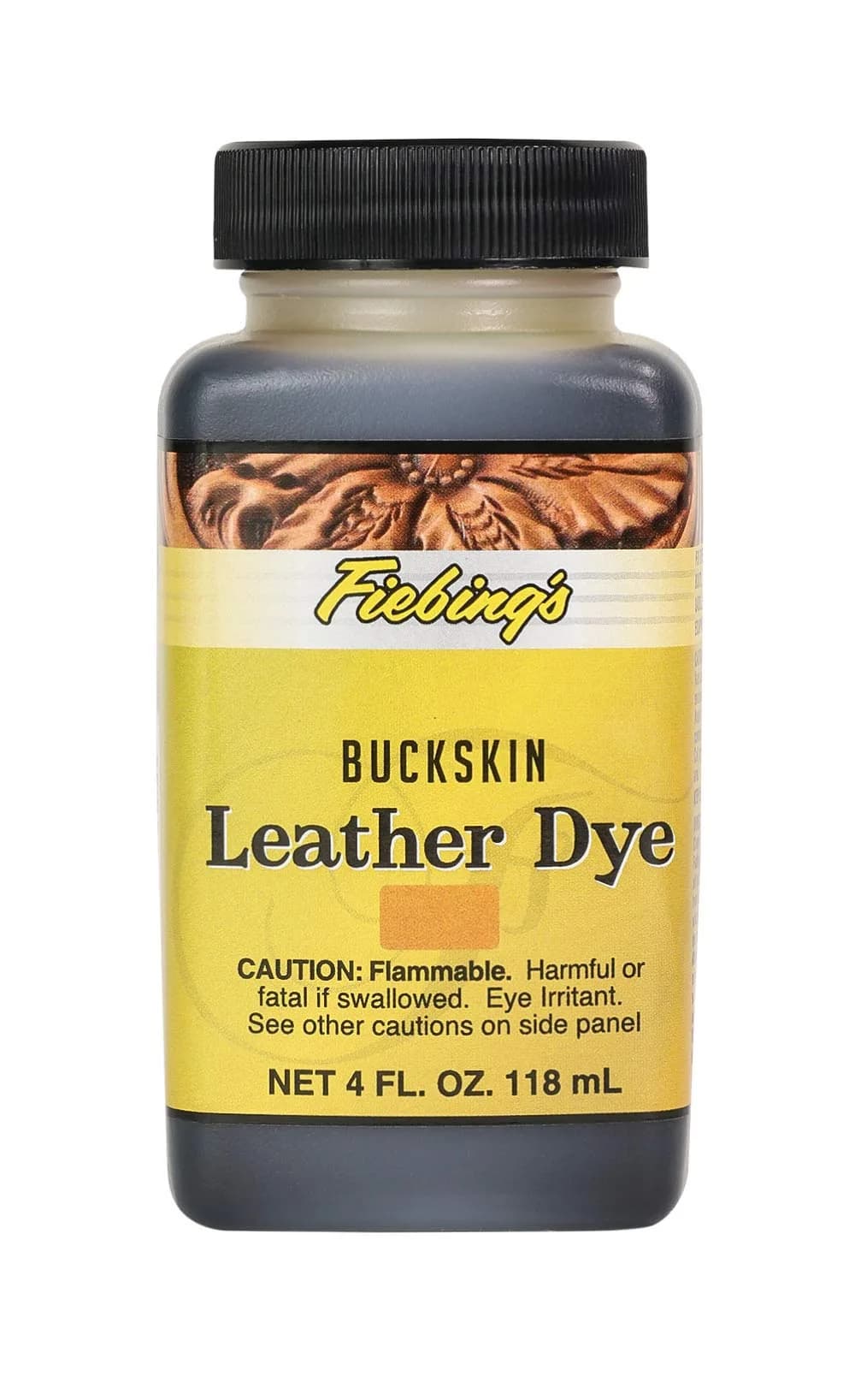 Fiebing's Leather Dye Buckskin 118ml (4 fl oz) - Alcohol-Based Penetrating Dye - main product image