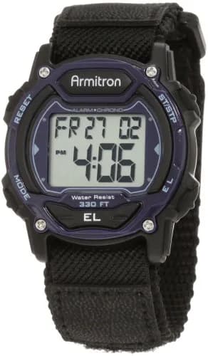 Armitron Sport Unisex Digital Chronograph Watch 40mm (1.5 inches) | Water Resistant 100M thumbnail 1