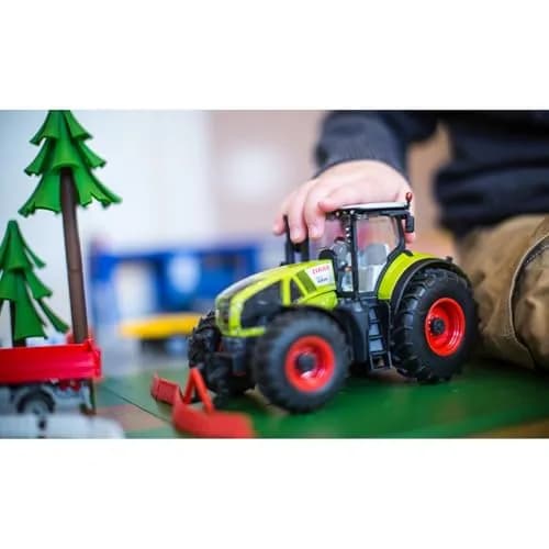 Siku Farmer Claas Axion 950 Tractor 1:32 Scale | Metal & Plastic Green Toy thumbnail 6