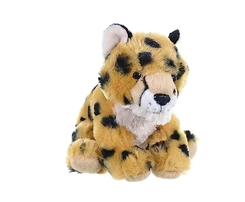 Wild Republic Cheetah Baby Plush Toy 20cm (8 Inches) | Realistic Animal Stuffed Toy for Kids thumbnail 1