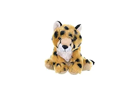 Wild Republic Cheetah Baby Plush Toy 20cm (8 Inches) | Realistic Animal Stuffed Toy for Kids thumbnail 3