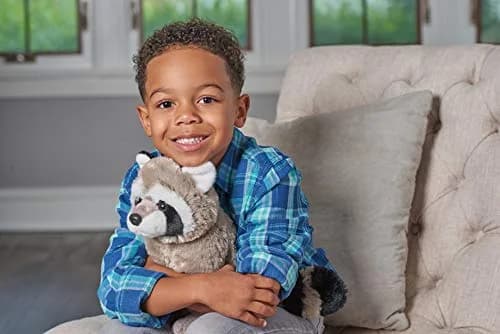 Wild Republic Raccoon Plush 8 Inches | Cuddly Animal Toy for Kids & Collectors thumbnail 4