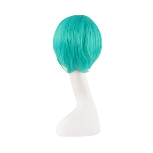 MapofBeauty Long Straight Cosplay Wig 120cm (47 Inch) | Mixed Cyan thumbnail 7