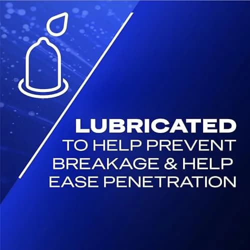 Durex Performax Intense Delay Condoms with Benzocaine, Ribbed & Dotted Latex, 24 Count | Climax Control for Men thumbnail 4