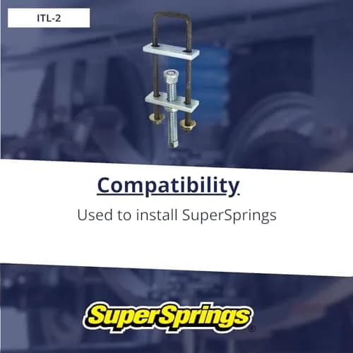SuperSprings Auto Accessory Installation Tool ITL-2 | Heavy Duty Steel, Made in USA, Silver (11in x 4in x 14in) thumbnail 2