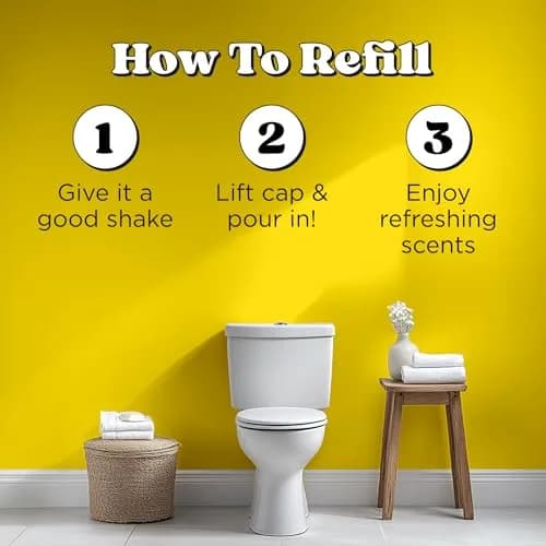 Poo-Pourri Before-You-Go Toilet Spray Refill, Original Citrus 473ml (16 Fl Oz) | Traps Odor Before It Begins thumbnail 2