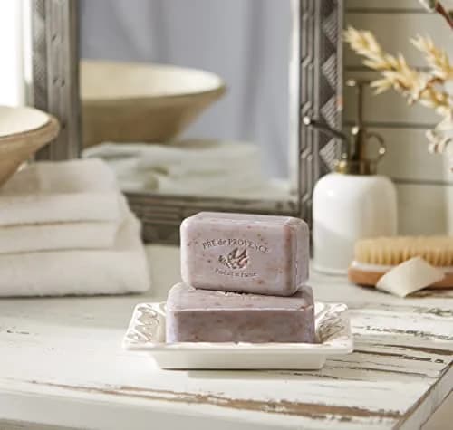 Pre de Provence Shea Butter French Moisturizing Soap Bar, Lavender | Long Lasting Rich Lather, Quad Milled, 5.3 Oz thumbnail 6