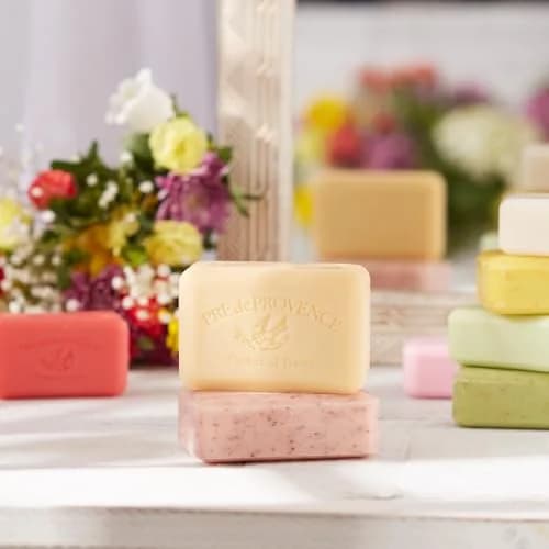 Pre de Provence Shea Butter French Moisturizing Soap Bar, Lavender | Long Lasting Rich Lather, Quad Milled, 5.3 Oz thumbnail 8
