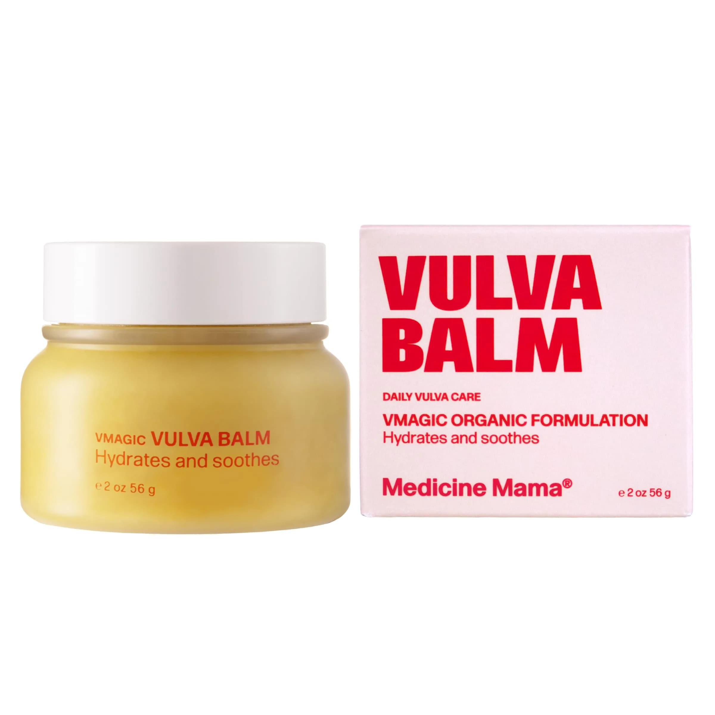 Medicine Mama's Apothecary VMAGIC Organic Vulva Balm 2 oz (59 ml) | Dermatologist Recommended for Feminine Dryness - main product image