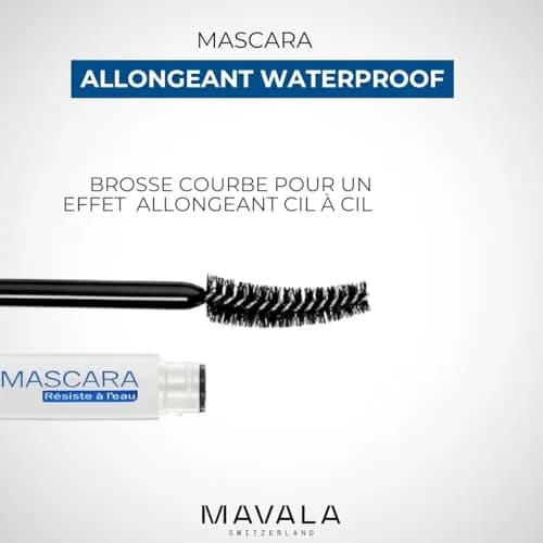 Mavala Waterproof Mascara Night Blue 10ml (0.32 Fl Oz) | Defines & Smoothes Lashes thumbnail 4