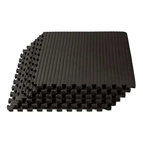 We Sell Mats Martial Arts Foam Tatami Tiles - 3/4" Thick Black | Anti-Fatigue Gym Flooring thumbnail 1