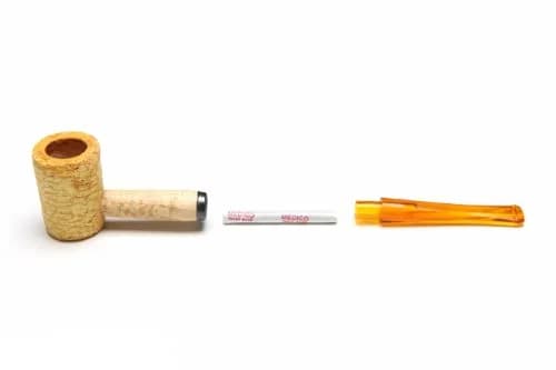 Missouri Meerschaum Legend Corn Cob Tobacco Pipe - Flat, Straight Bit | 15.2 cm (6 in) Length thumbnail 5