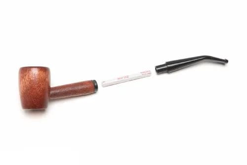 Missouri Meerschaum Ozark Mountain Hardwood Pipe Rob Roy Bent 14cm (5.5in) | Classic Maple Wood Design thumbnail 5