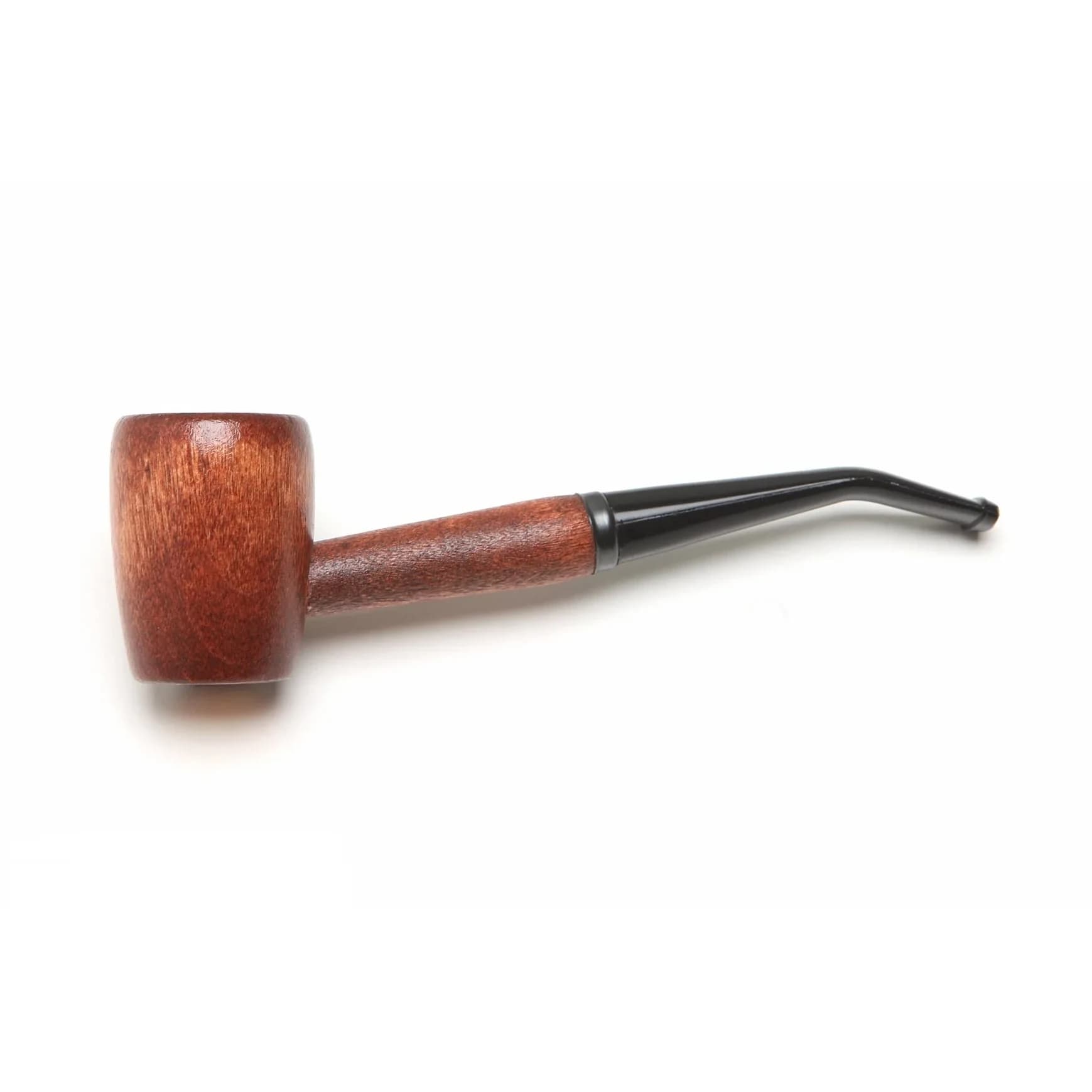 Missouri Meerschaum Ozark Mountain Hardwood Pipe Rob Roy Bent 14cm (5.5in) | Classic Maple Wood Design - main product image