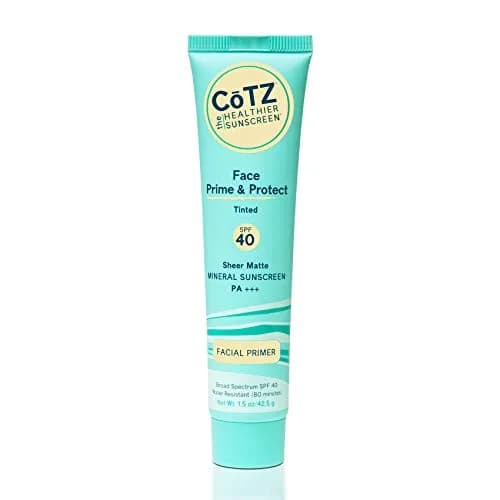 CoTZ Face Prime & Protect Tinted Mineral Sunscreen SPF 40 42.5 g (1.5 oz) | Broad Spectrum UVA/UVB Protection thumbnail 1