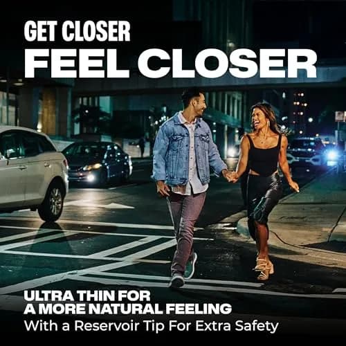TROJAN Ultra Thin Condoms for Sensitivity, Lubricated, 36 Count | Natural Feeling & Trusted Protection thumbnail 3