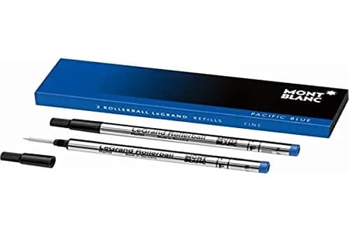 MONTBLANC Rollerball LeGrand Refills (F) Pacific Blue 2 x 0.3 cm (0.12 in) | Smooth Ink Flow for Meisterstück Pens thumbnail 1