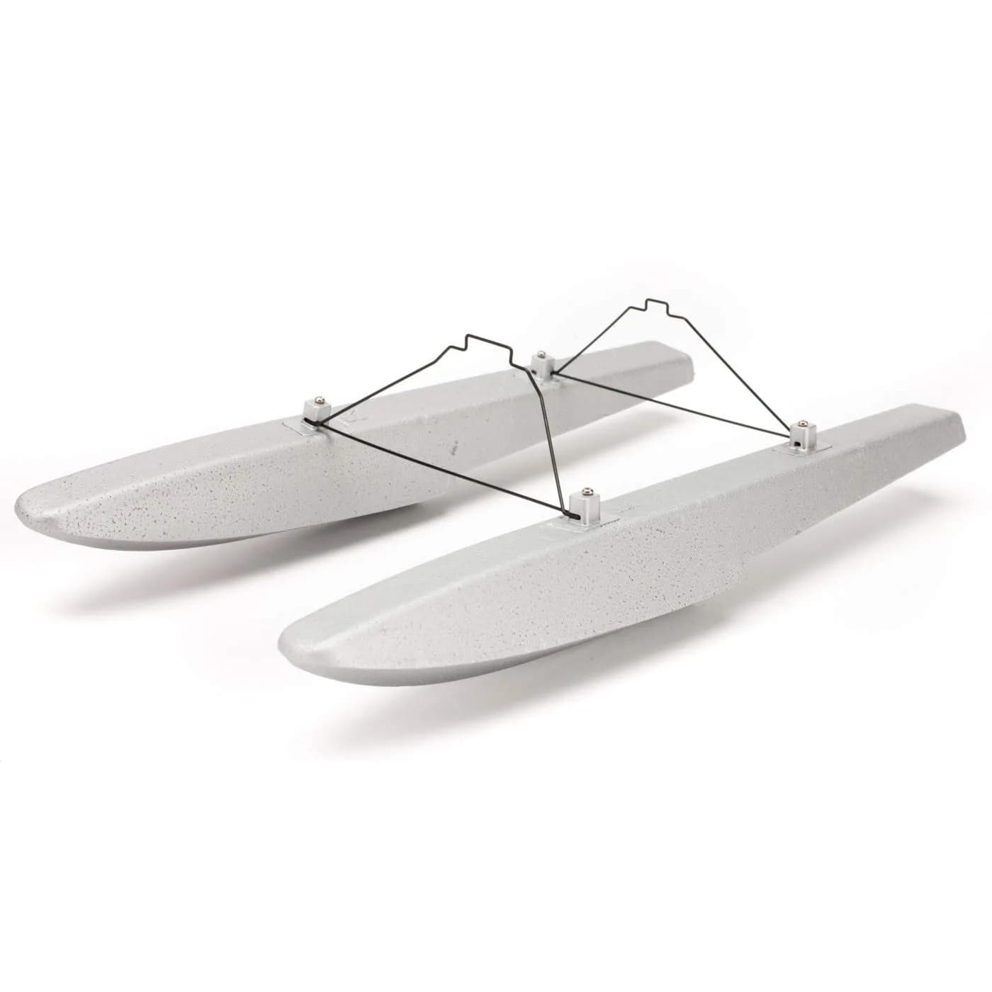 E-flite Float Set w/Accessories UMX Carbon Cub/UMX Timber | Authentic RC Floatplane Conversion (115c) — Silver