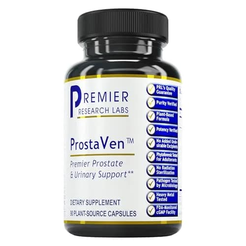 Premier Research Labs ProstaVen 90 Vegetarian Capsules | Herbal Support for Prostate & Urinary Health thumbnail 1