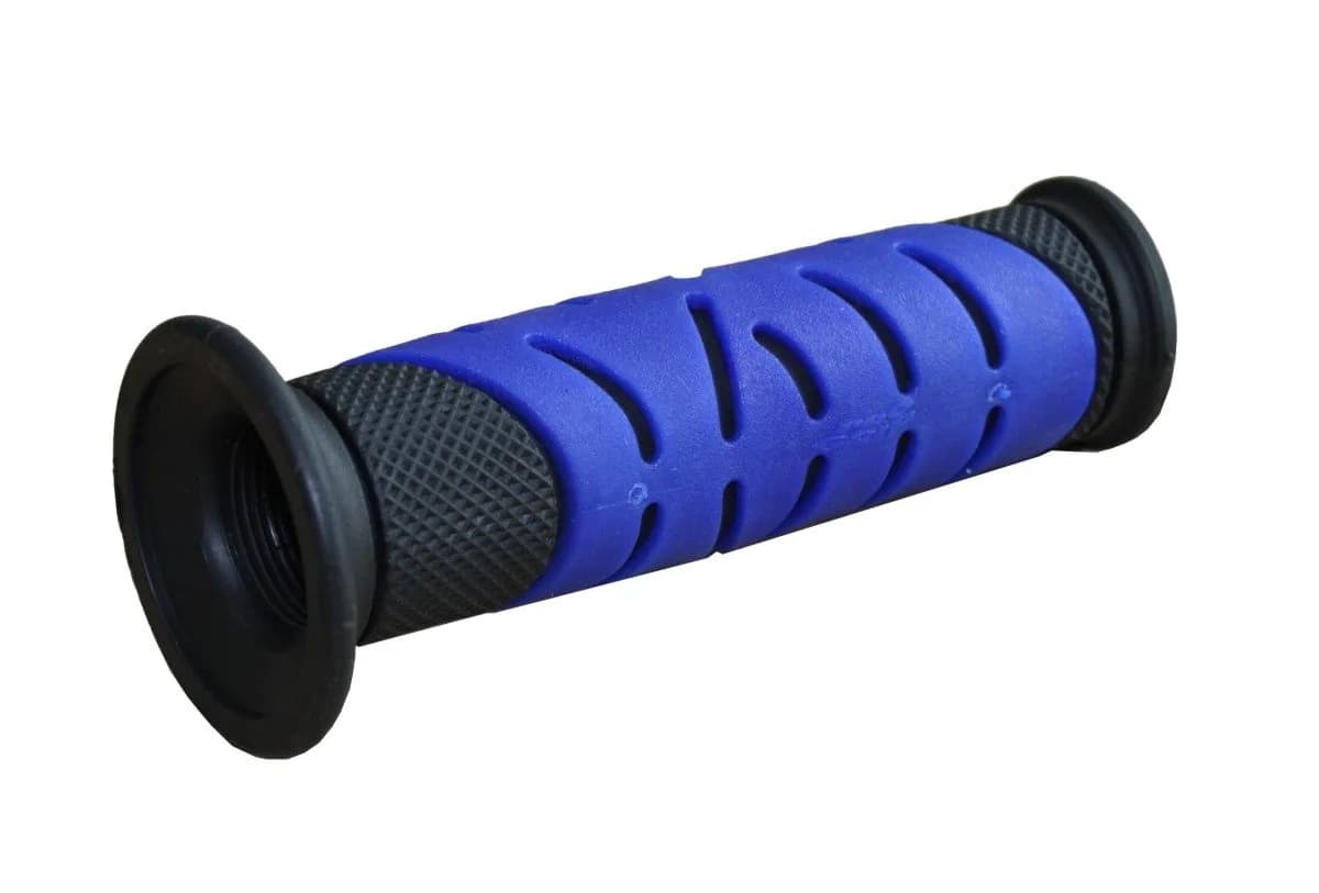 Progrip 719 Series Superbike Grips Black/Blue 125mm (4.92 in) | Dual Density Gel System for Reduced Vibration - main product image