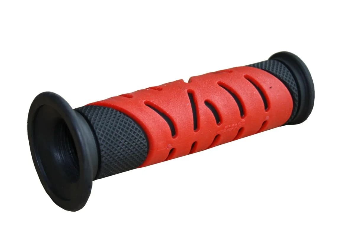 Progrip 719 Superbike Grips Black/Red 125mm (4.92 in) | Dual Density Gel System - main product image