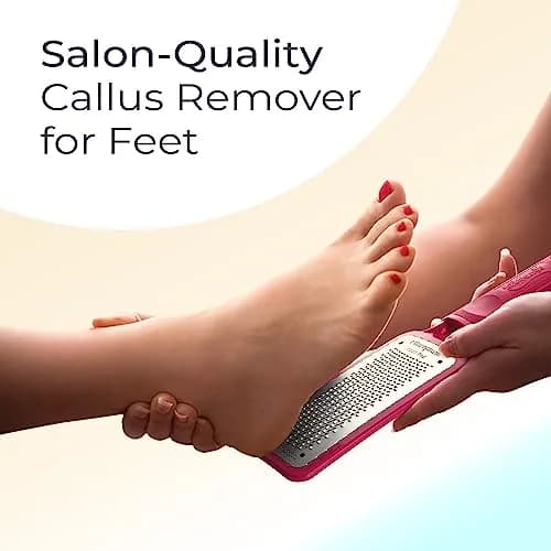 Microplane Colossal Foot File Scraper 5.25in x 2.25in | Stainless Steel Dead Skin Callus Remover for Feet thumbnail 4