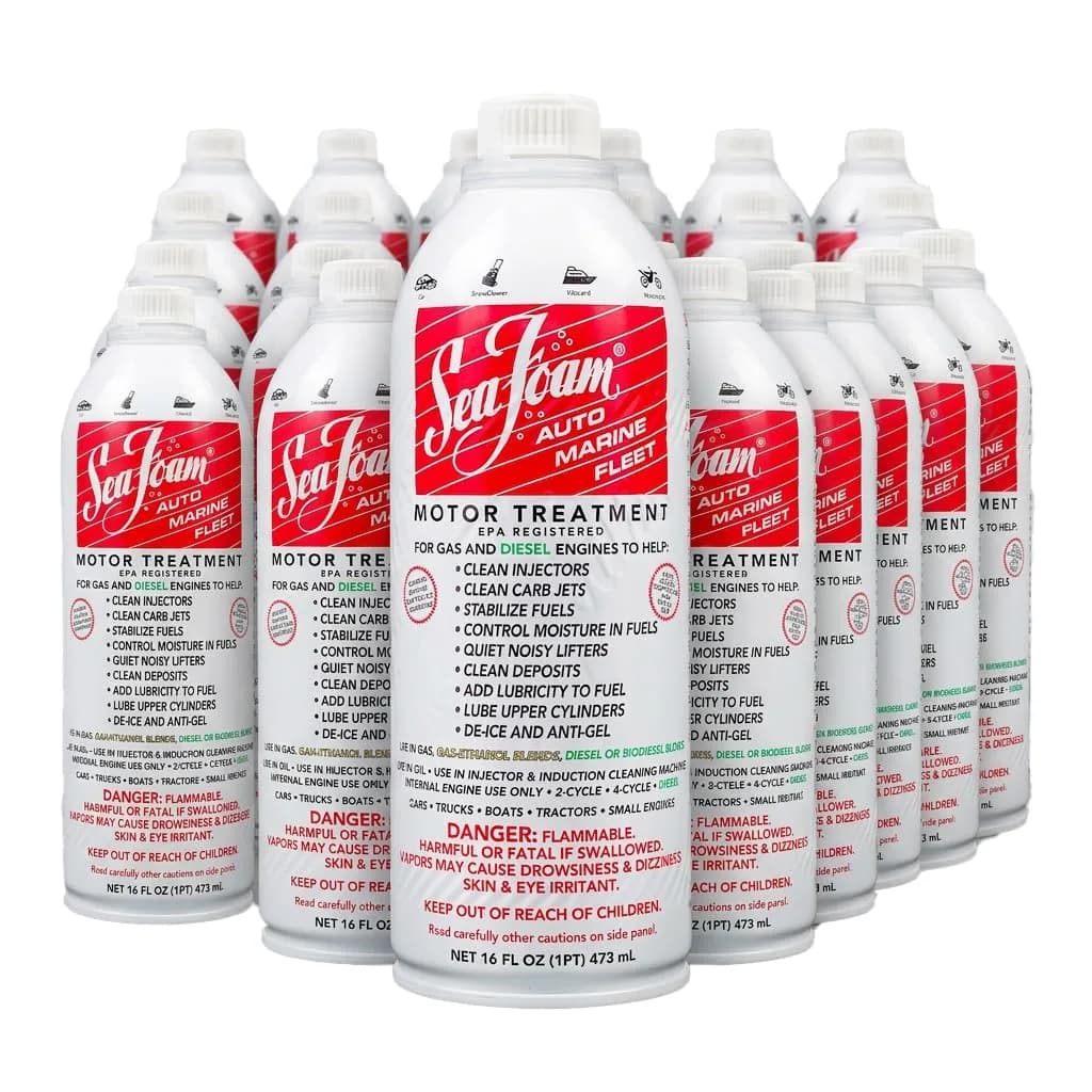 Sea Foam Motor Treatment Fuel & Oil Additive SF16 473ml (16 Fl Oz) Pack of 24 | Cleans Fuel System & Stabilizes Fuel for 2 Years - main product image