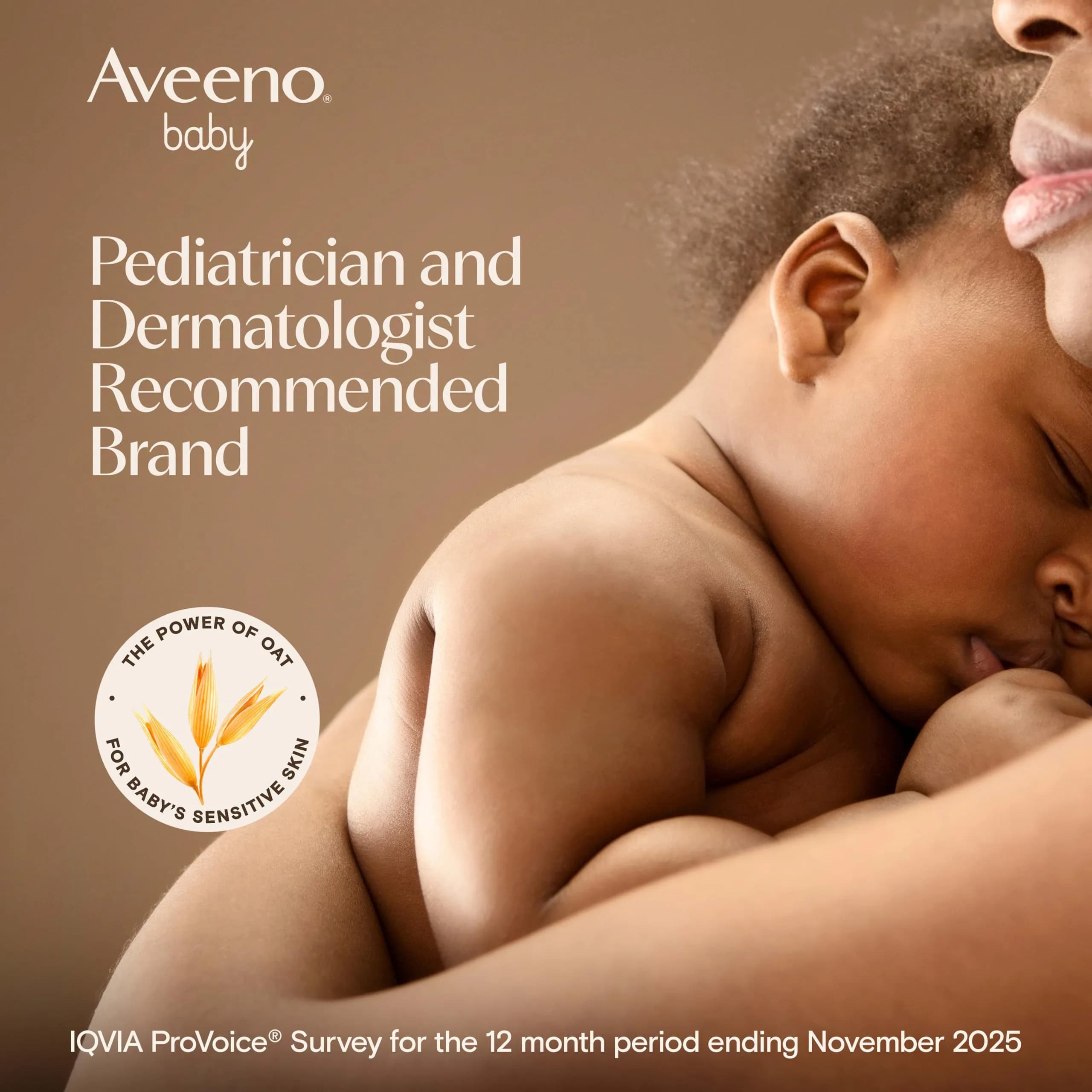 Aveeno Baby Daily Moisture Gentle Wash & Shampoo 354ml (12 Fl Oz) | Tear-Free & Hypoallergenic for Sensitive Skin - view 3