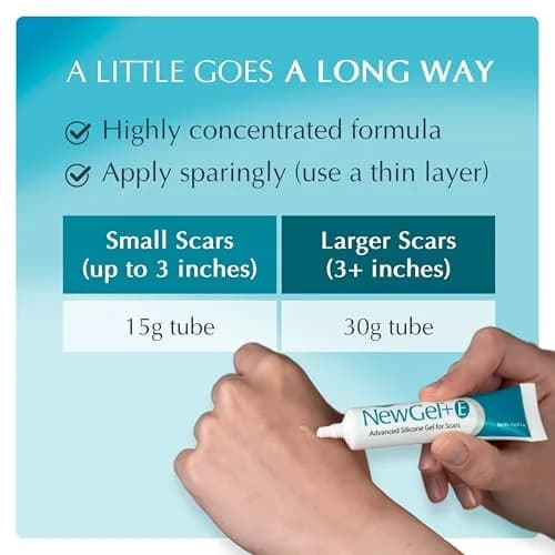 MyNewGel Medical-Grade Silicone Scar Gel with Vitamin E, 0.5 oz | Fast-Drying, Non-Toxic Scar Treatment thumbnail 5