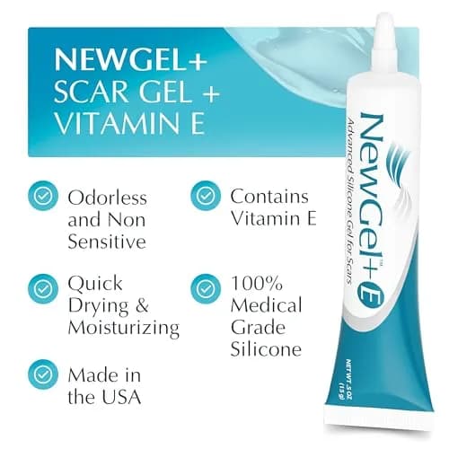 MyNewGel Medical-Grade Silicone Scar Gel with Vitamin E, 0.5 oz | Fast-Drying, Non-Toxic Scar Treatment thumbnail 2