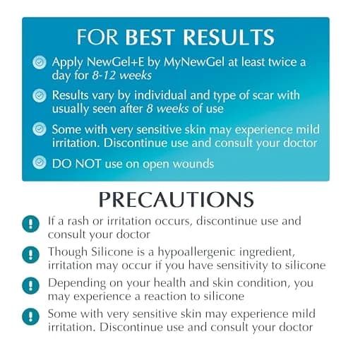 MyNewGel Medical-Grade Silicone Scar Gel with Vitamin E, 0.5 oz | Fast-Drying, Non-Toxic Scar Treatment thumbnail 4